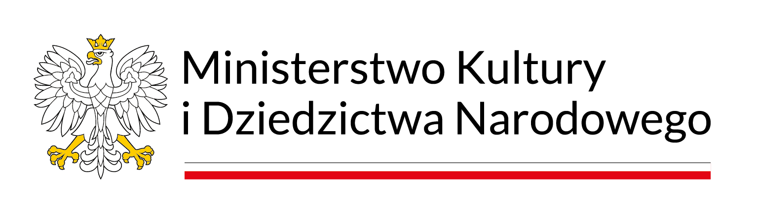 Logo Ministerstwa Kultury i Dziedzictwa Narodowego z godłem Polski.